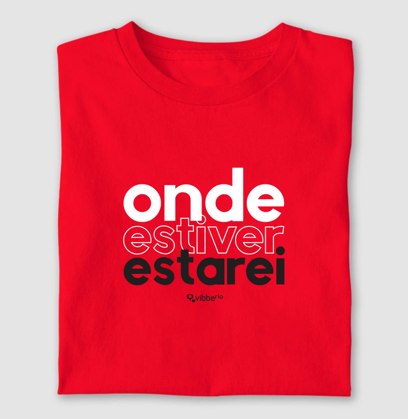 onde estiver, estarei
