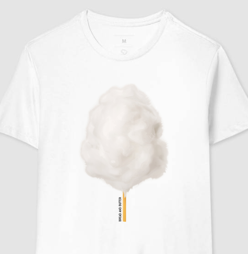 Camiseta Algodão Doce Côco