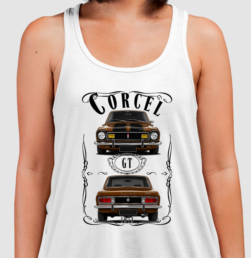 Camiseta regata Corcel vintage