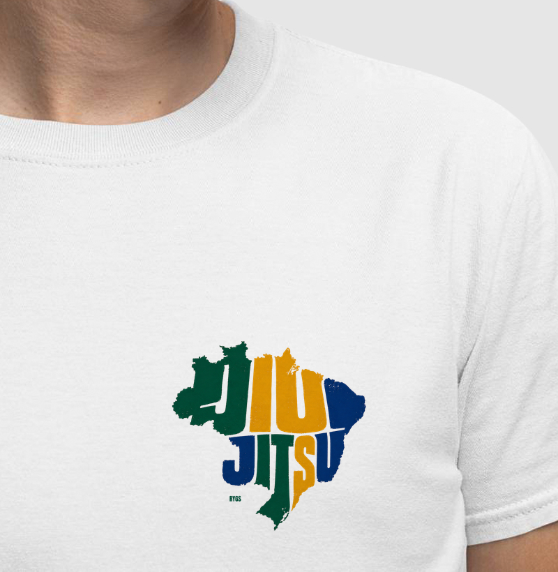 MAPA BRASIL JIU-JITSU MINIMALISTA