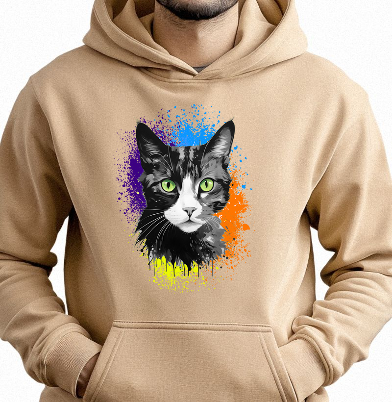 GATO GUARDIÃO - Cor & Luz - Masc/Femin - Reserva.Ink 