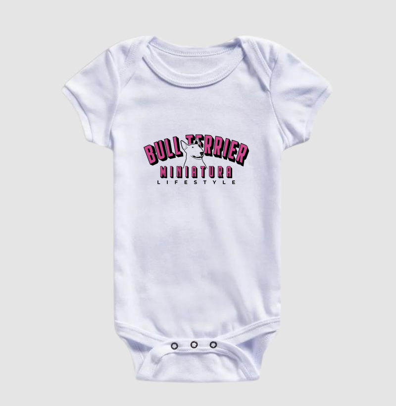 Bull Terrier Miniatura Lifestyle Rosa