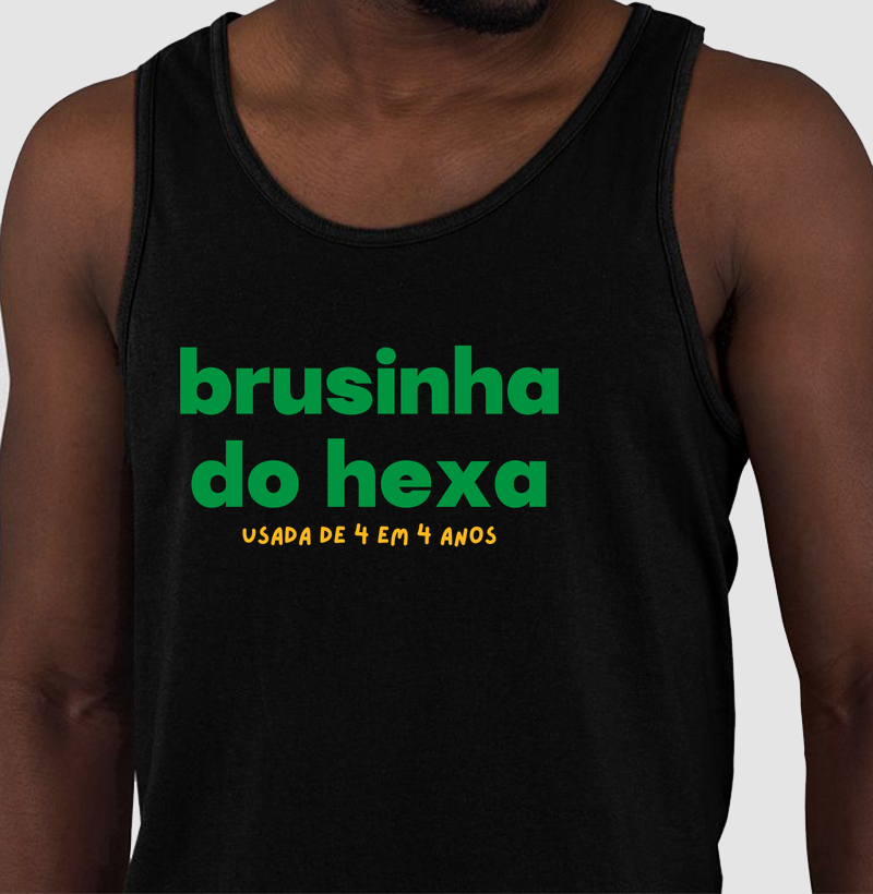 Brusinha do Hexa - Usada de 4 em 4 anos