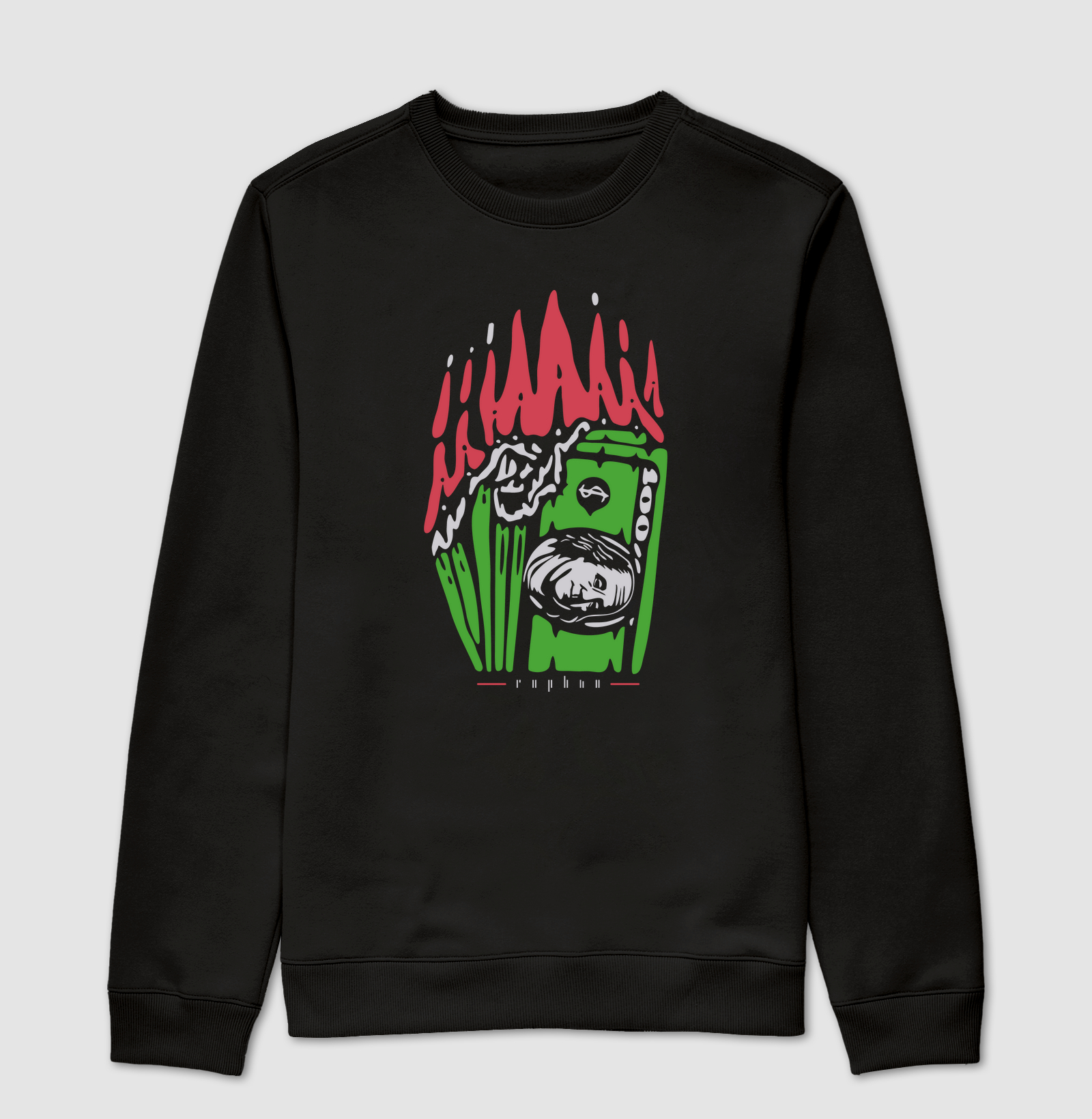 Dinheiro pegando fogo