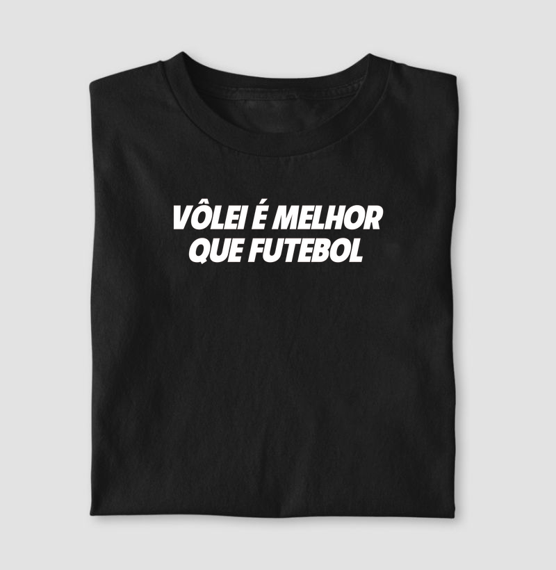 Vôlei é melhor que futebol