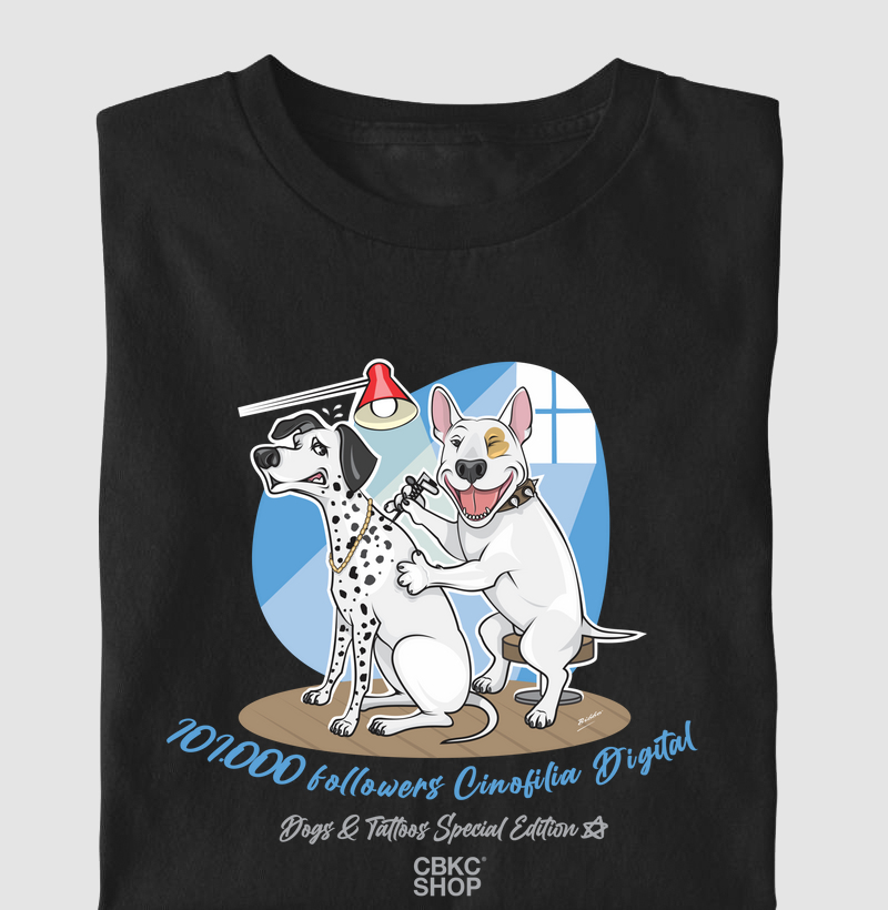 Cão Tatuador Cinofilia Digital Colorida