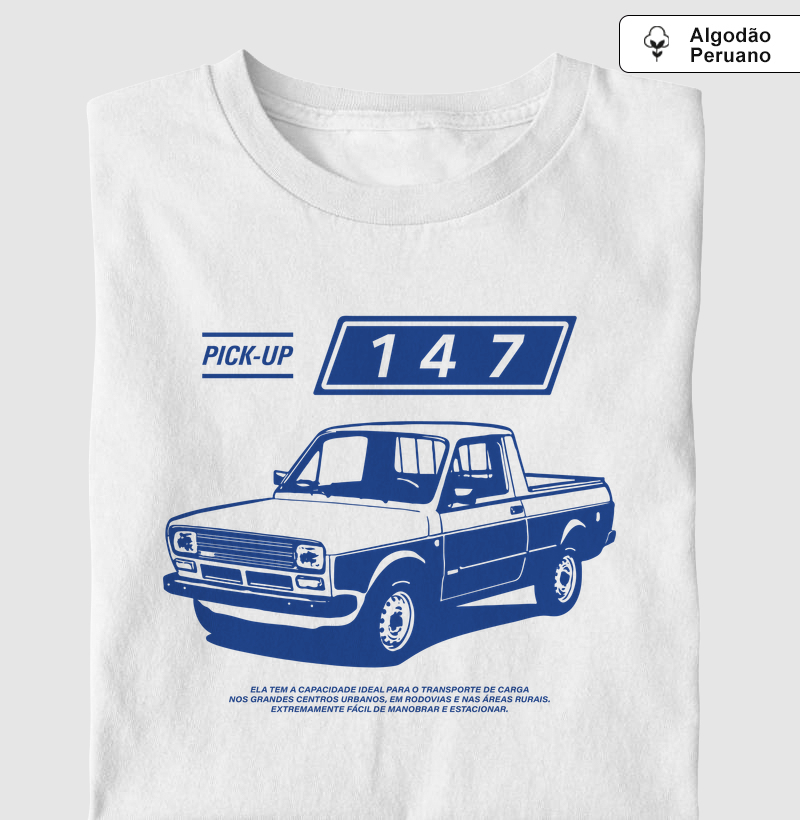 147 | Pick-up - Camiseta Algodão Peruano