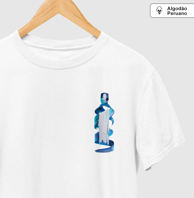 Camiseta Bottle Algodão Pima