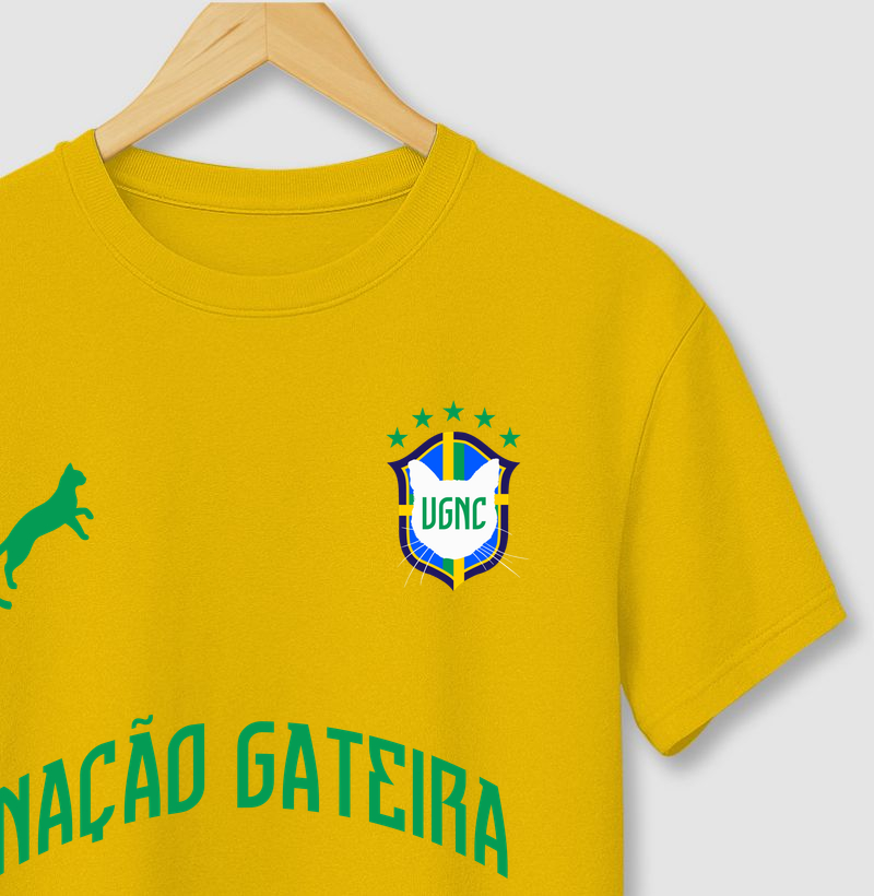 Uniforme Nação Gateira Lettering