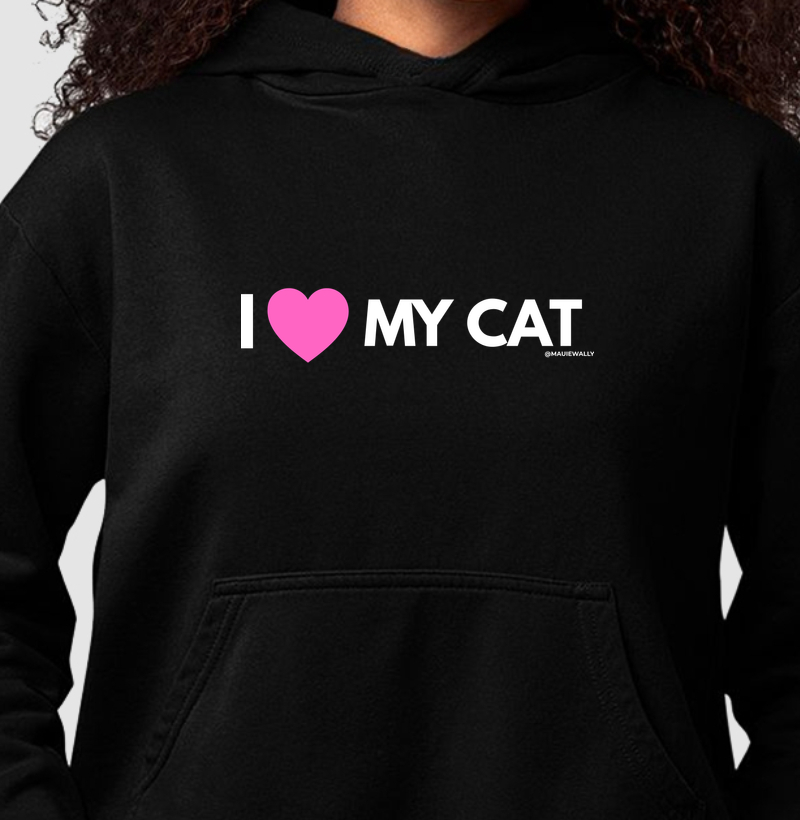 I LOVE MY CAT (pink)dk