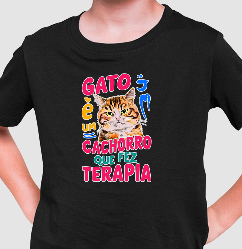 GATO TERAPIA - Camiseta Reserva.Ink Masc/Femin