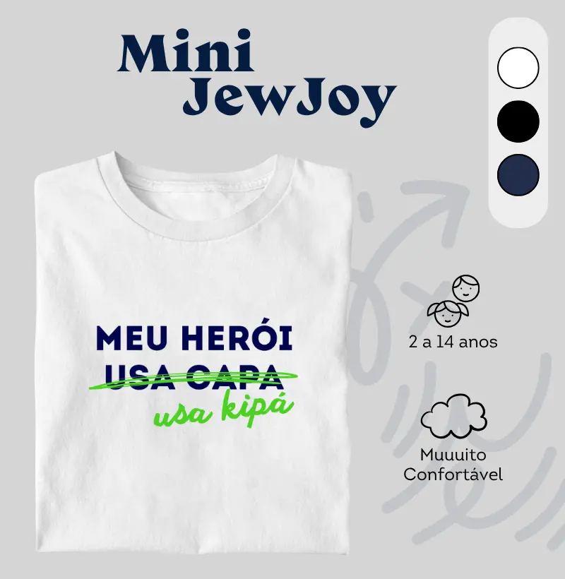 Meu herói usa kipá