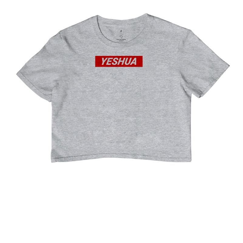 CAMISETA CROPPED YESHUA LOGOBOX SACRAMENT