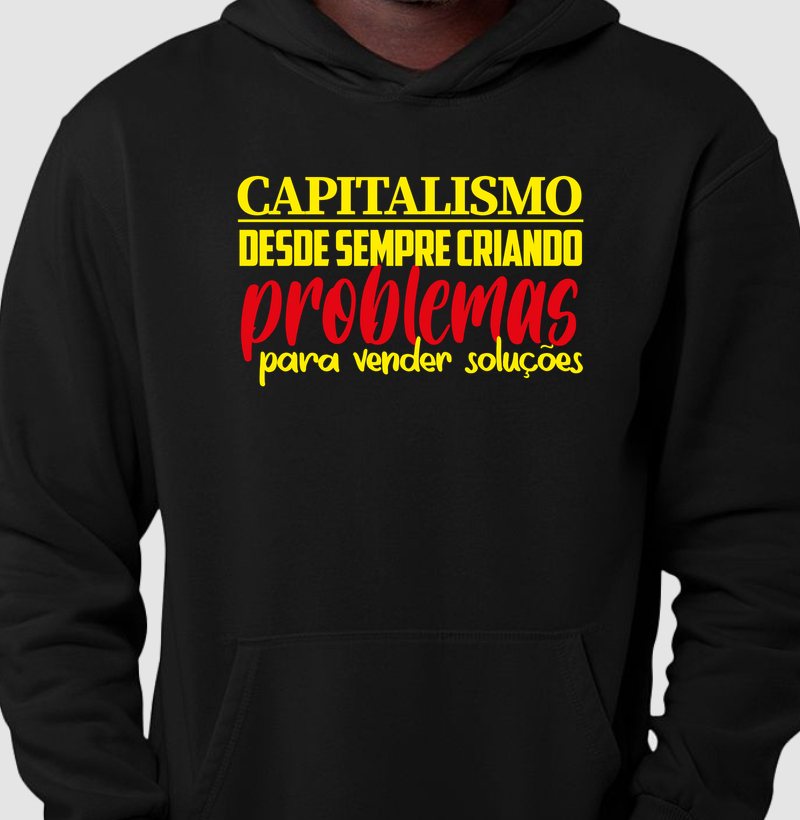 Problemas no Capitalismo (ALT) - Hoodie Moletom