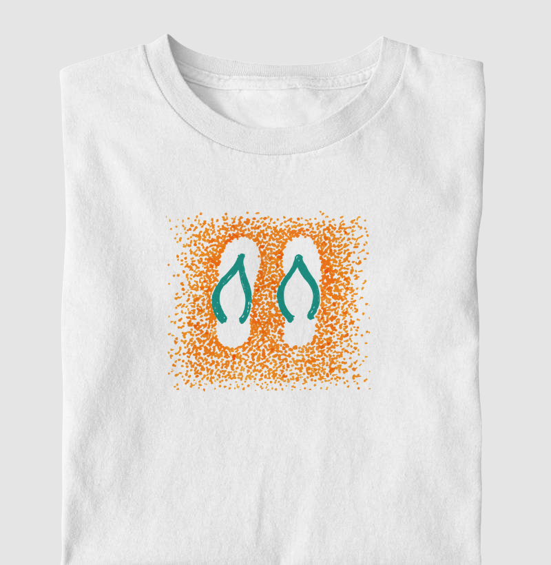 Pé na Areia - Camiseta
