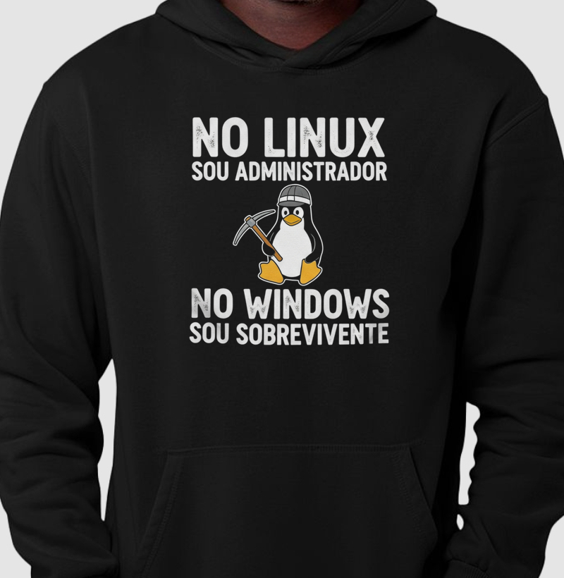 No Linux Sou Administrador