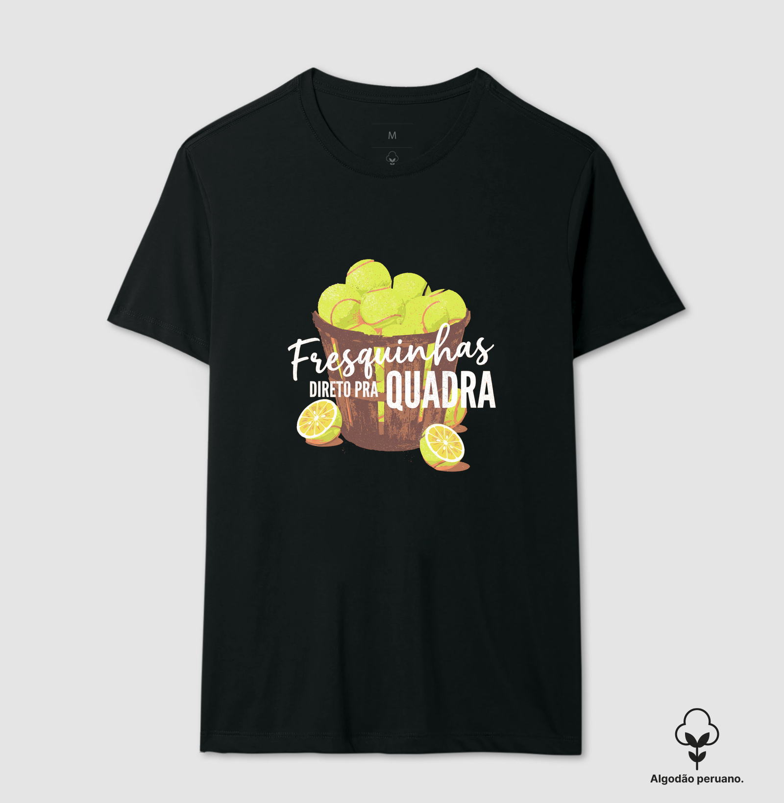 Camiseta Padel Fresquinhas Direto pra Quadra