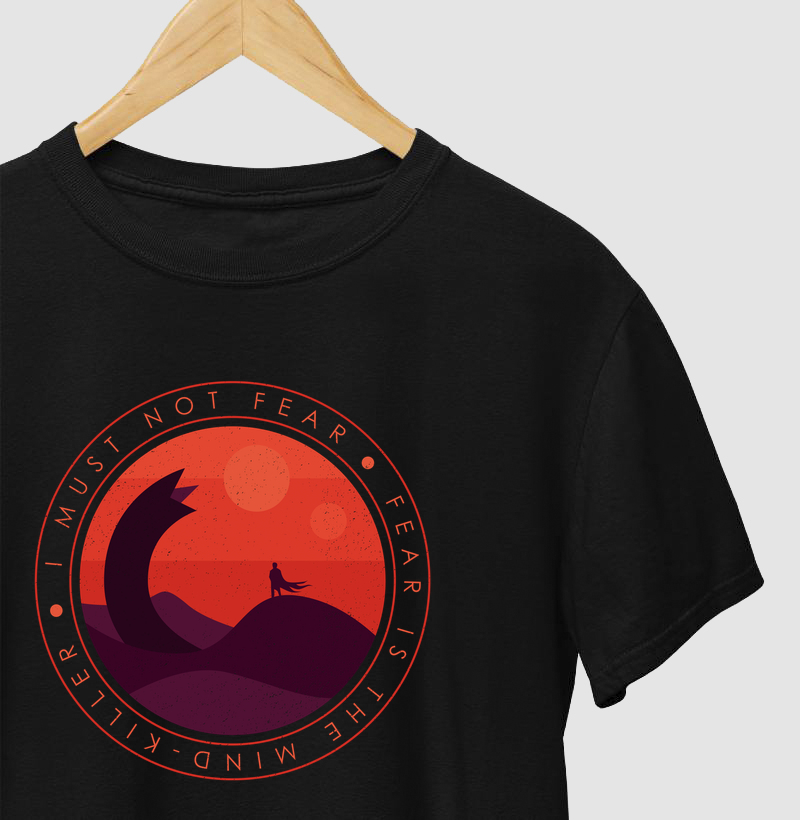 Camiseta O Medo Mata a Mente