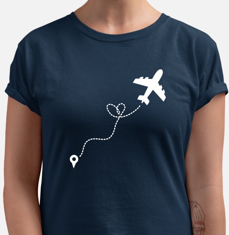 Amor por viajar de avião