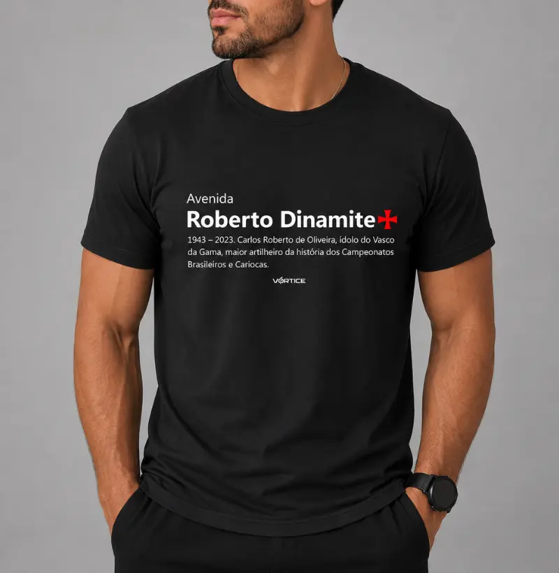 T-shirt - Avenida Roberto Dinamite