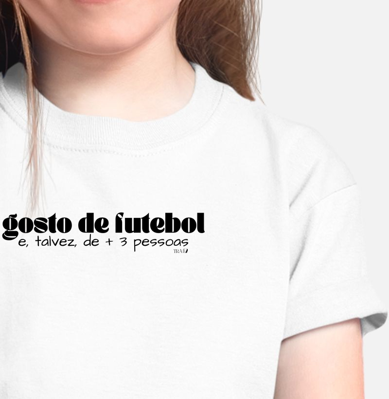 Gosto de futebol e, talvez, mais 3 pessoas