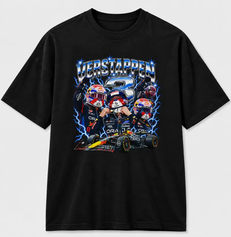 Max Verstappen interlagos 2026 - Camiseta Oversized