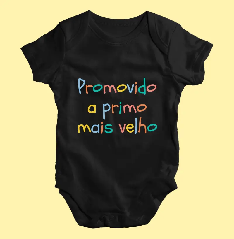 Promovido a primo mais velho (body bebê)