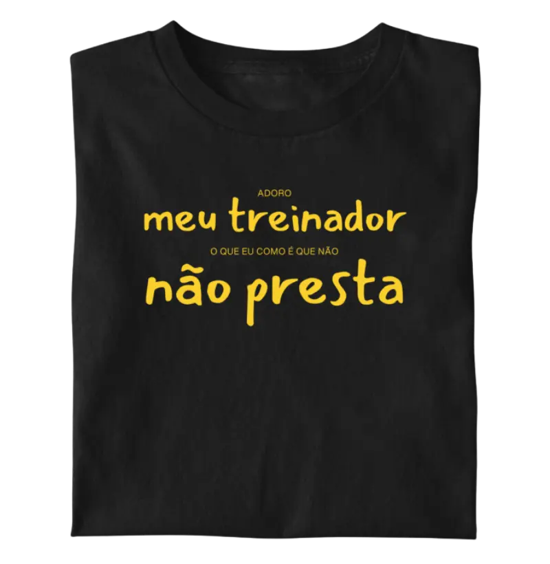 Adoro meu treinador