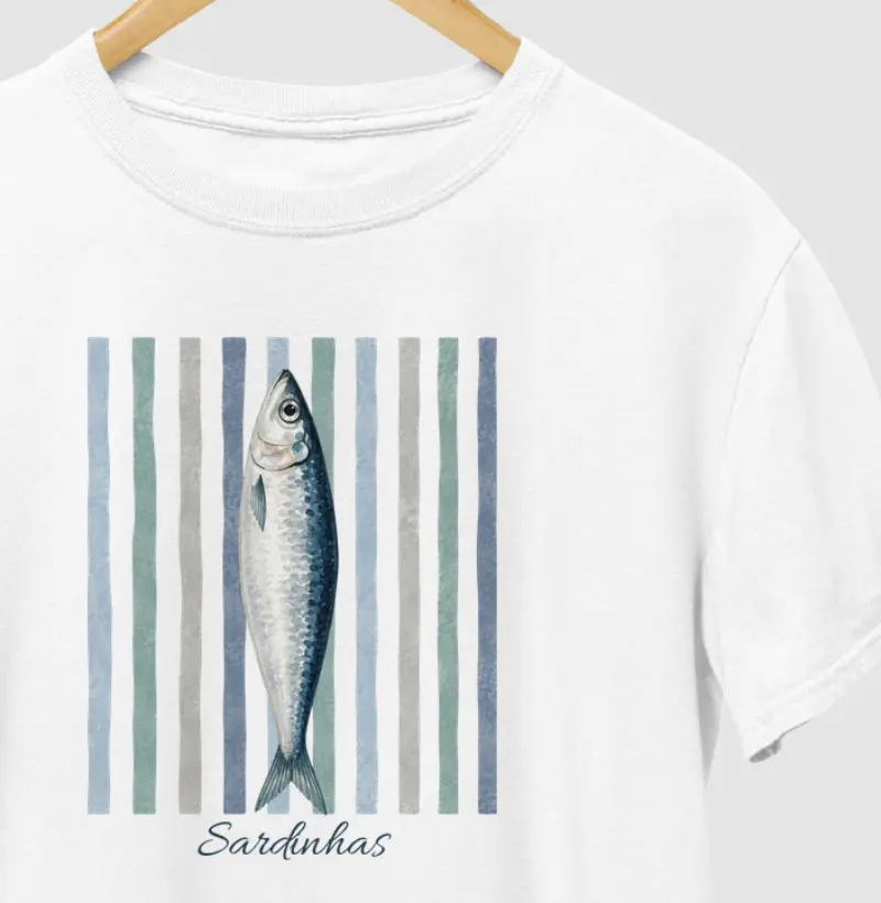 Sardinhas em aquarela