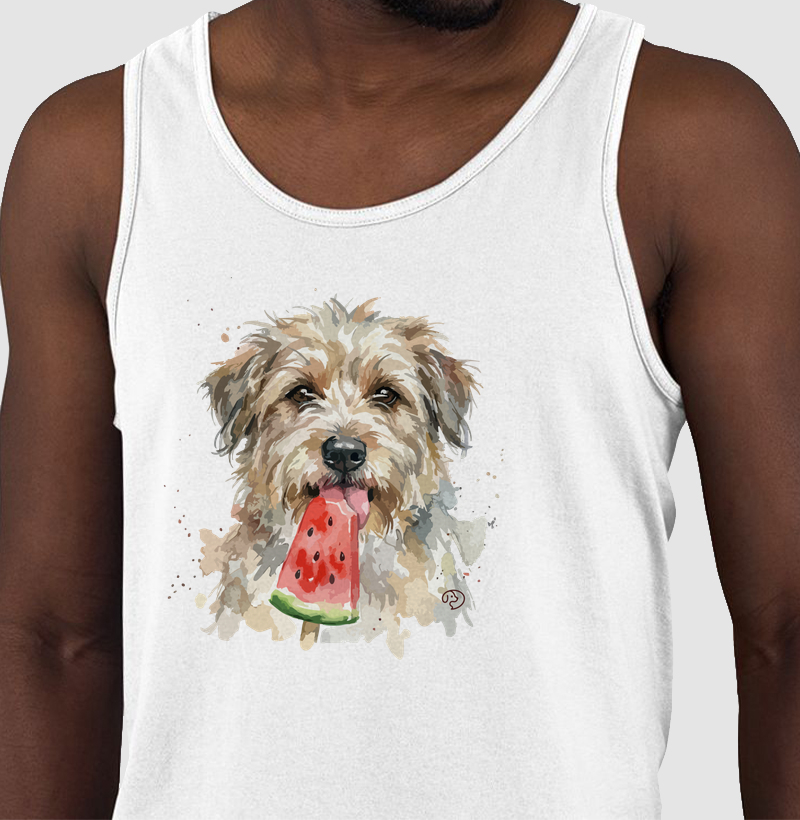 Cachorro com Picolé - Regata