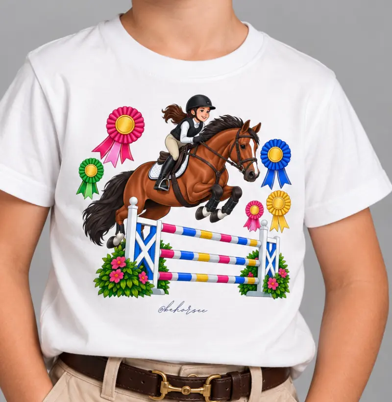 Salto da vitória KIDS  - Camiseta Infantil