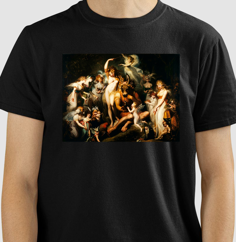 Camiseta Henry Fuseli Titania and Bottom Shakespeare 