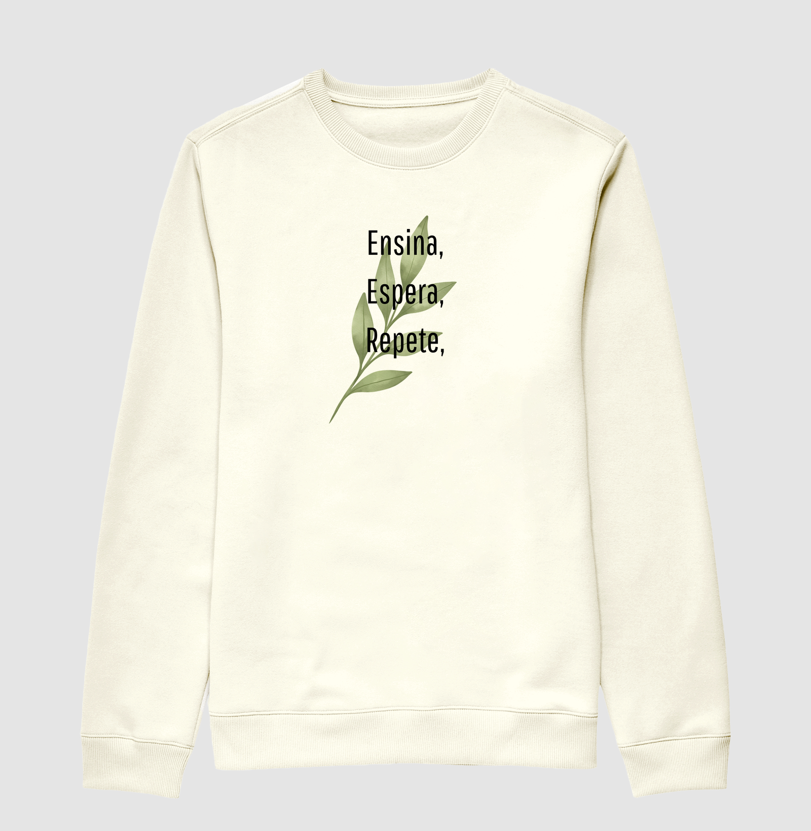 Camiseta Ensina Espera Repete