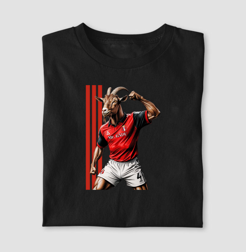 Camiseta Bode Rubro Negro 3 - Mr. GADU