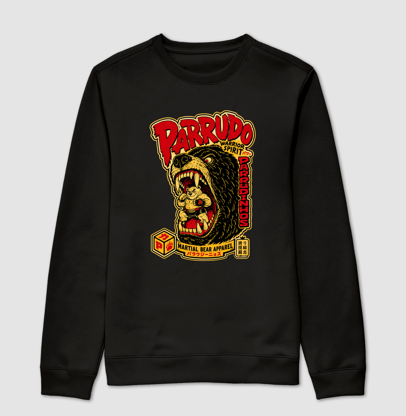 PARRUDINHO KAWAI - Suéter Moletom