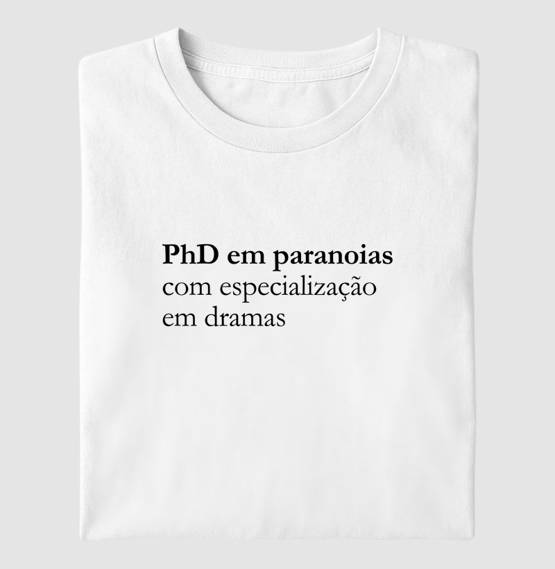 PhD em paranoias