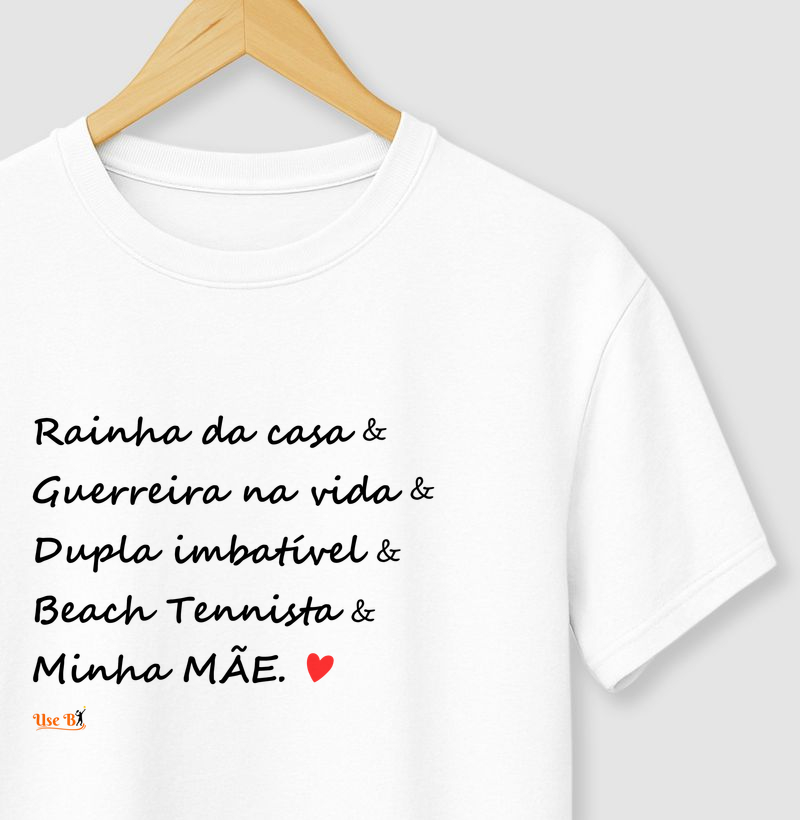 Minha mãe Beach Tennista