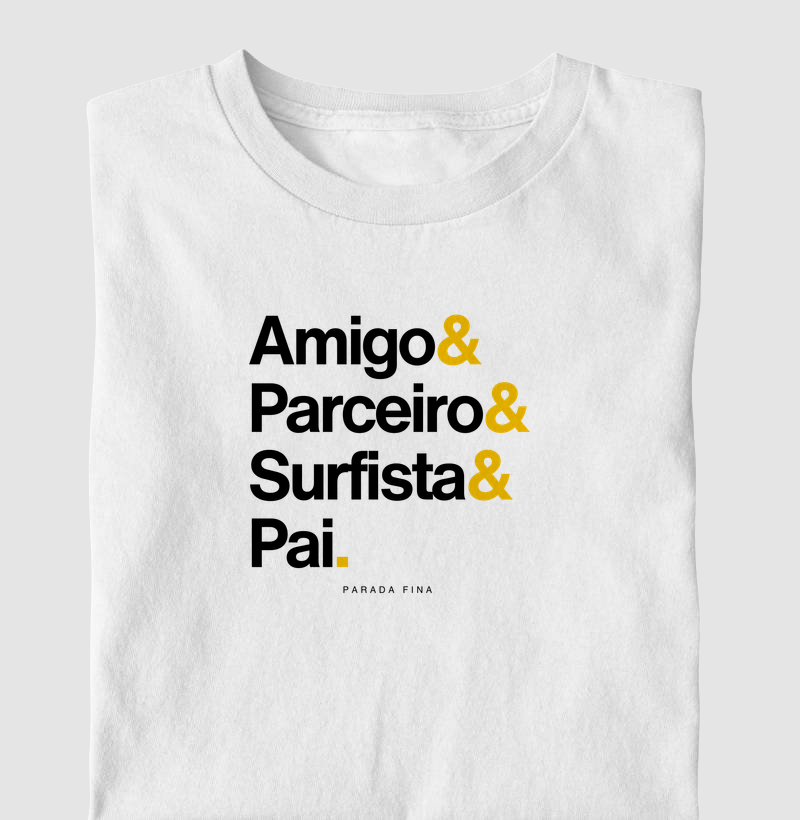 amigo, parceiro, surfista, pai