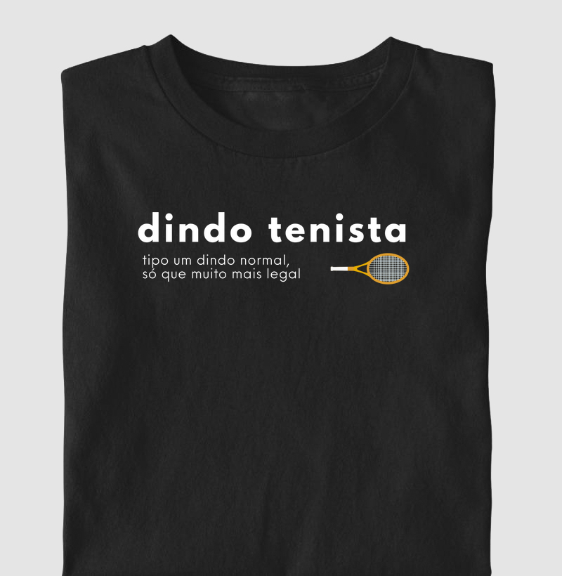 Dindo tenista - Camiseta Adulto