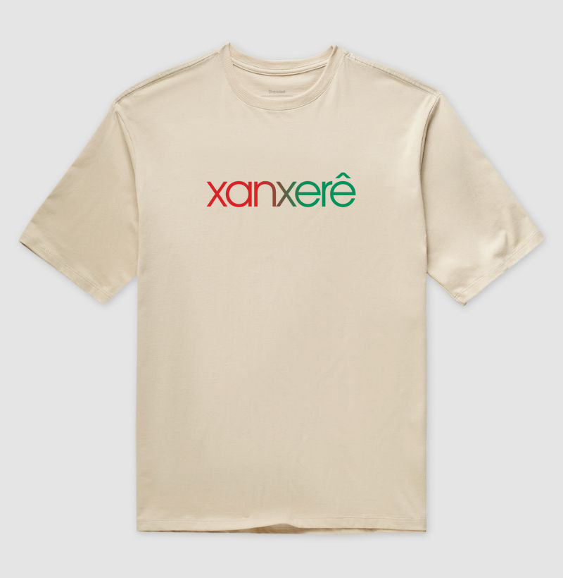 Camiseta Oversized Xanxerê Cores da Bandeira