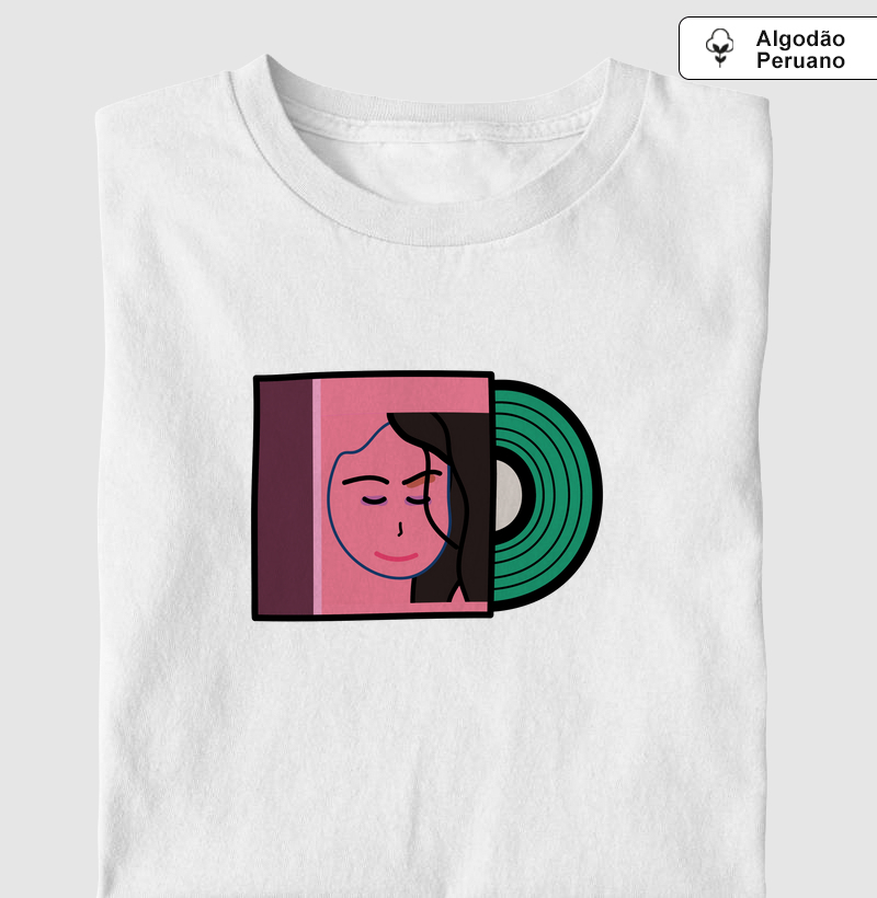 Camiseta Algodão Peruano Inspiração Marisa