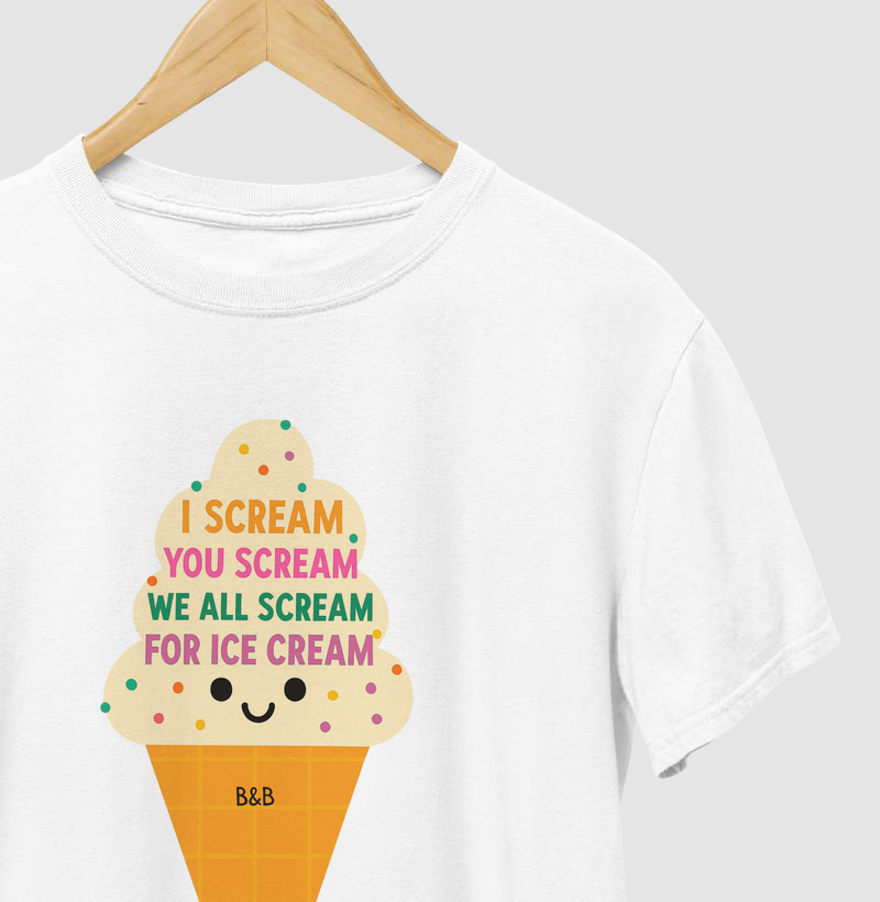 Camiseta Ice Cream B&B