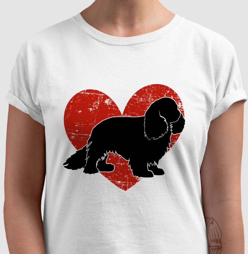 Camiseta Cavalier King Charles Spaniel Modelo 02