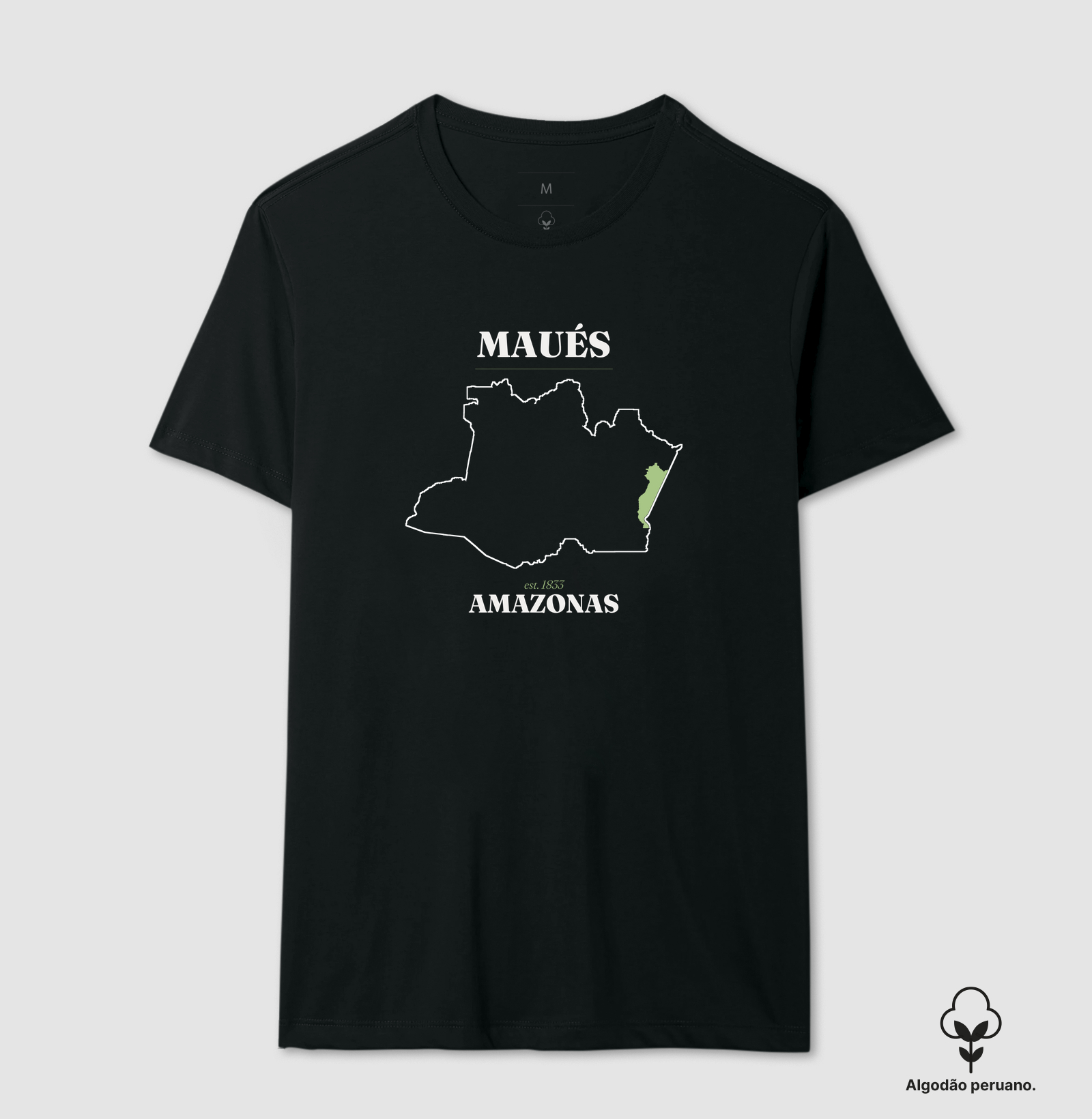 Maués | Legado AM - Camiseta Algodão Peruano