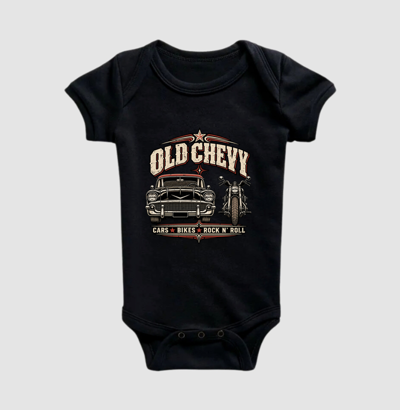 Side by Side | Steel & Wheels - Old Chevy - Body Infantil