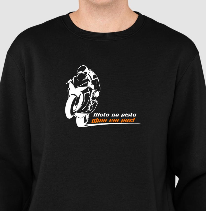 moto na pista, alma em paz