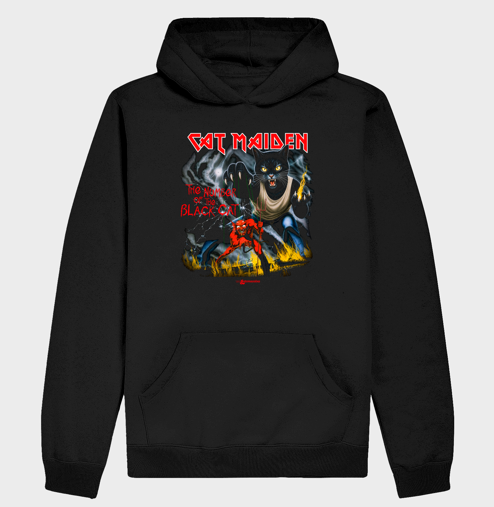 Cat Maiden | The Number of Black Cat - Hoodie Moletom