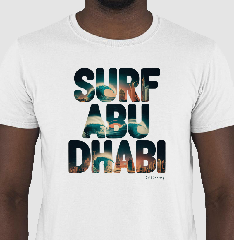SURF ABU DHABI - Camiseta