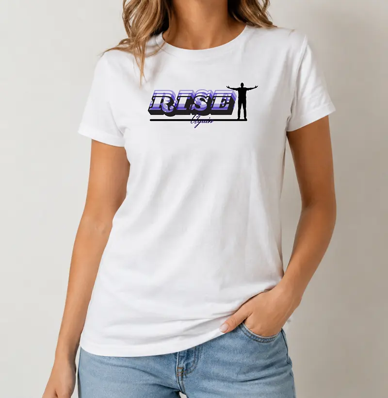 Camiseta Feminina RISE AGAIN - Camiseta