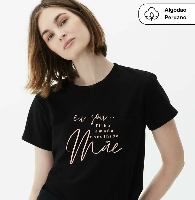 TSHIRT EU SOU MÃE